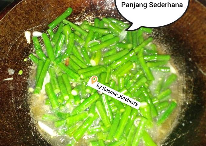 Resep Tumis Kacang Panjang Sederhana Oleh Dapur Mahabbah Cookpad