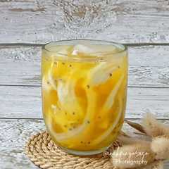 Es jeruk 🍊kelapa muda-レシピのメイン写真