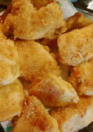 Ropogós csirke falatkák /paleo-glutén mentes recept fotója