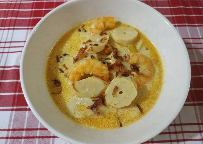 Gulai Rebung Udang