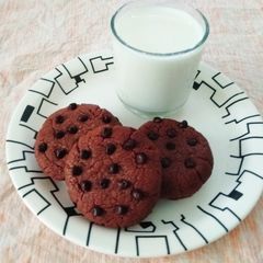 A picture of Nutella Chocolate chip Cookies.