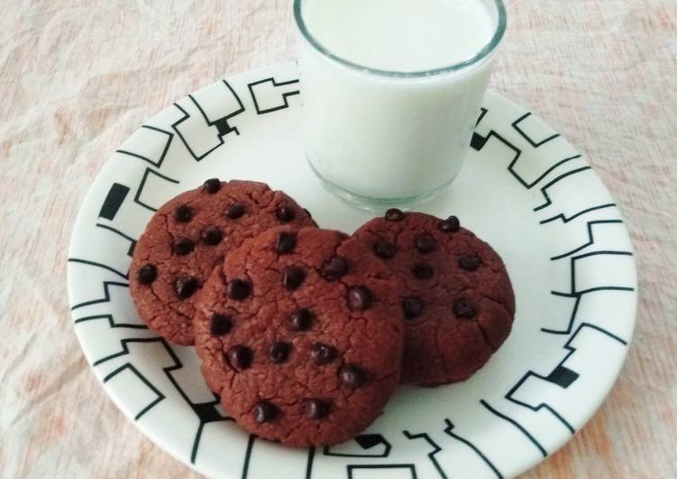 Recipe of Super Quick Homemade Nutella Chocolate chip Cookies