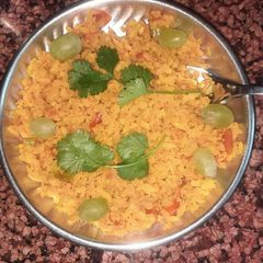 A picture of Veg Poha.
