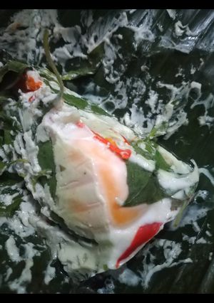 Foto resep Botok Telor Asin / Pepes Telor Asin