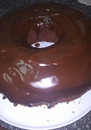 Una foto de Torta de chocolate y naranja
