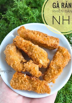 Hình của món Ăn dặm - Gà rán phiên bản nhí.