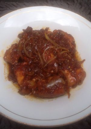 Foto resep Ayam kecap pedas
