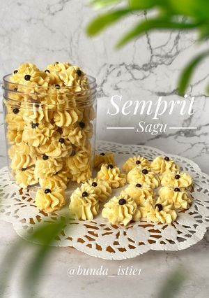 Foto resep Semprit sagu