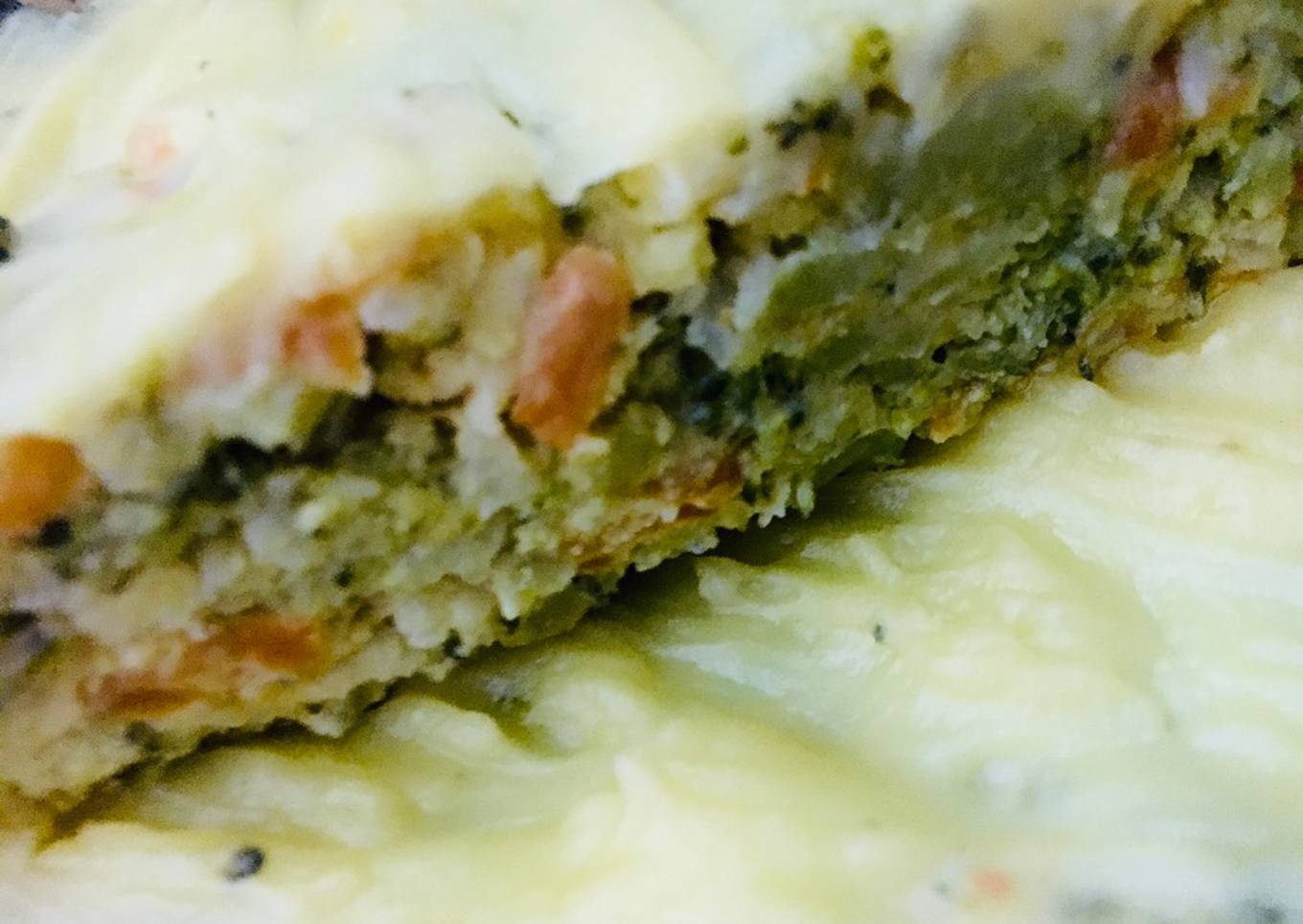PASTEL DE 🥦Bróccoli🥦Y 🍠BATATA🍠 CON MUCHO🧀QUESO🧀