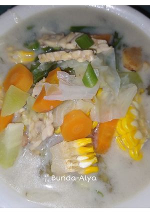 Foto resep Lodeh Putih