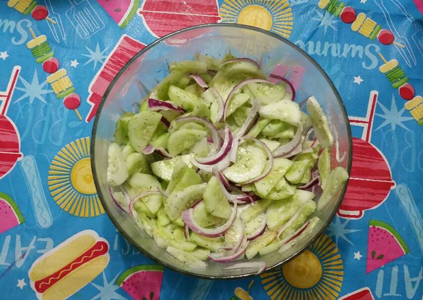 Mr. Spock's Cucumber Salad