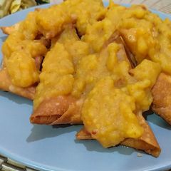 A picture of One Bite Samosa.
