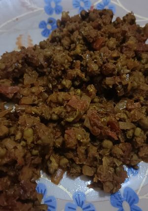 A picture of Kala chana.