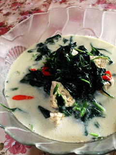 Foto resep Sayur bobor bayam tempe