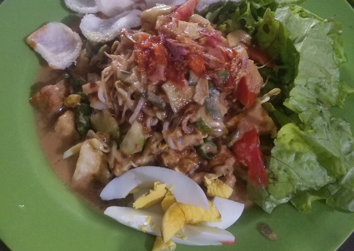 Gado-gado ekonomis tetep nikmat pasti