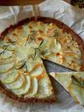 Crostata provola e patate