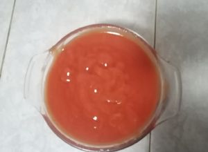 Una foto de Coulis de guayaba
