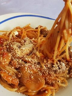 Una foto de Pasta con carne