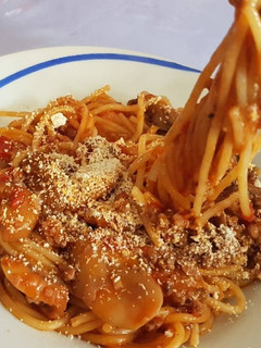 Una foto de Pasta con carne