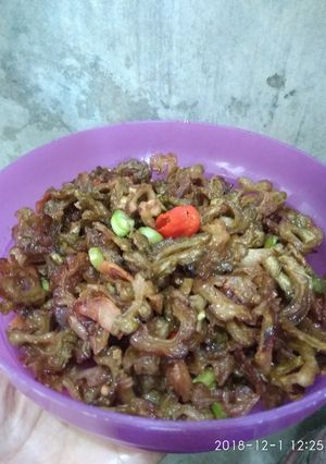 Foto resep Pare nenek-nenek irit