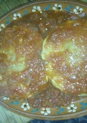 Una foto de Huevos rancheros a la Mario, s