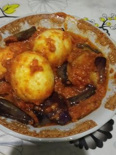 Foto resep Telur + terong balado