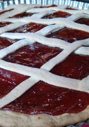 Una foto de Pastafrola de membrillo