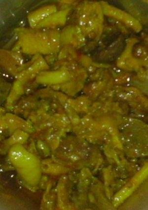 Foto resep Tumis Jeroan Ayam Pedas