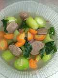 Sayur Bening Oyong Baso