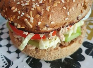 Une photo de Bagel complet