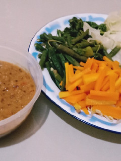 Foto resep Pecel Sayur Bumbu Kacang