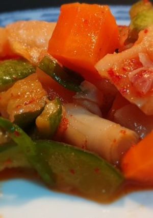 Hình của món Rau củ trộn chua.