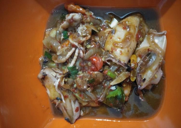 Cumi Saos Tiram Pedas Endesss