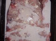 Una foto de matambre a la leche