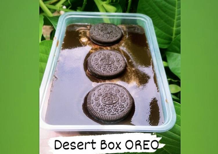 Cara ramu Dessert Box Oreo  yang Bisa Manjain Lidah