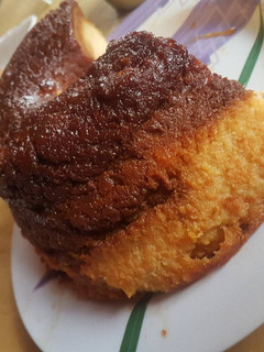 Una foto de Budín de pan ceserito