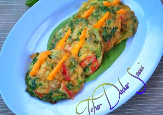 Resep Telur Dadar Sawi, Menggugah Selera