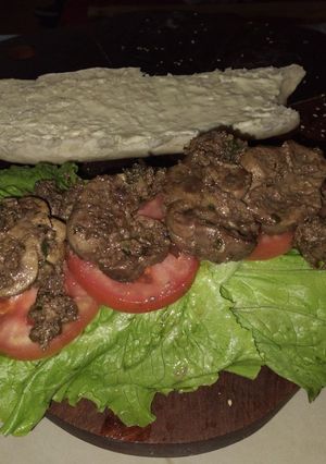 Una foto de Sándwich de Riñones