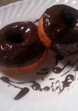 Foto resep Donat empuk tanpa kentang (simpel)