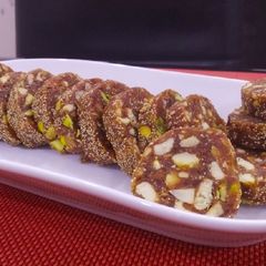 A picture of Dates burfi.