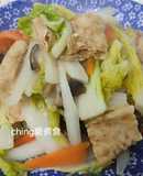 十分鐘上菜-白菜豆皮素食年菜