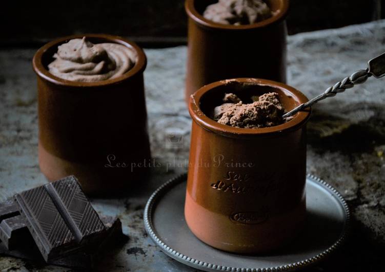 Mousse au chocolat très gourmande