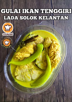 Gambar Gulai Ikan Tenggiri Lada Solok Kelantan
