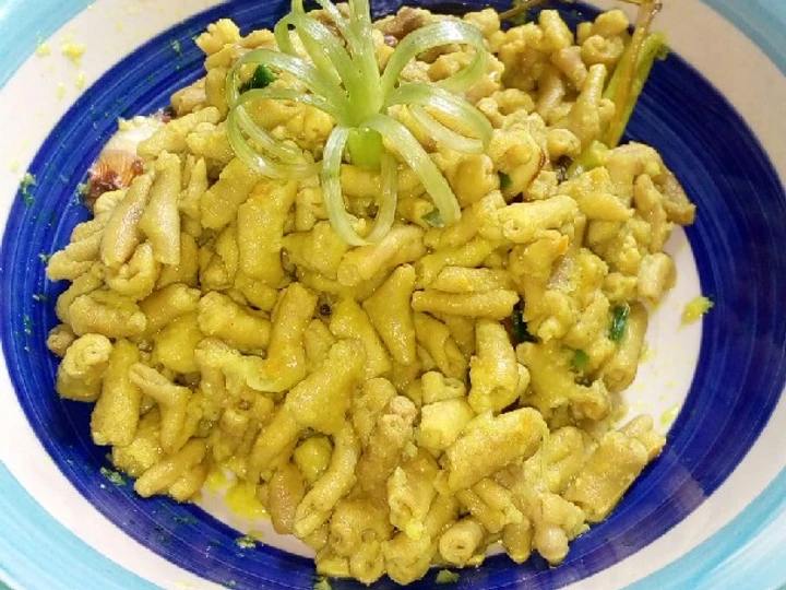 Cara Mudah Menyiapkan Resep Usus Ayam Bumbu Kuning yang  Bikin Ketagihan Anti Ribet, Uenak Banget