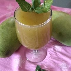 A picture of Mango drink/juice.