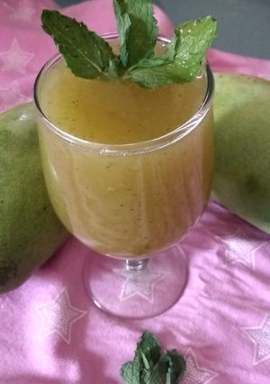 A picture of Mango drink/juice.