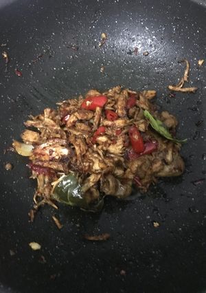 Foto resep Ayam Suwir Pedas Kecap Manis Gurih Bumbu Sederhana