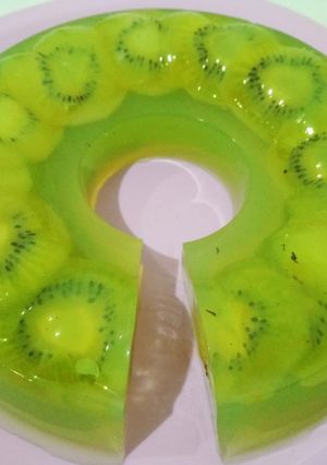 Foto resep Puding Kiwi Segar