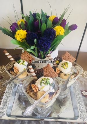 عکسی از دستور دسر پان اسپانیا