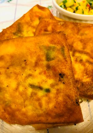 Foto resep Martabak telur pedas 👍